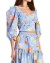 Tanya Taylor Aileen Top In Multi