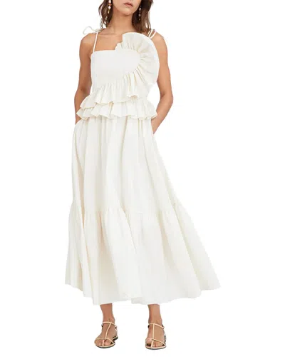 Tanya Taylor Amy Dress In White