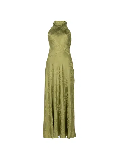Tanya Taylor Anais Sleeveless Maxi Dress In Green