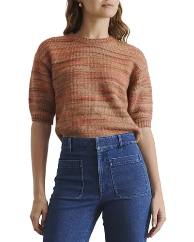 Tanya Taylor Anne Alpaca & Wool-blend Sweater In Brown