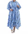 Tanya Taylor Azaria Maxi Dress - Plus Size In Oxford Blue In Blue