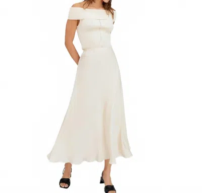 Tanya Taylor Beth Skirt In Cream In White