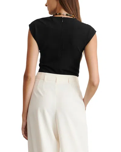Tanya Taylor Betty Top In Black