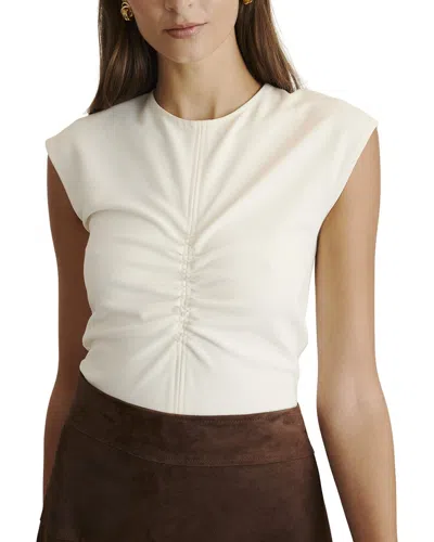Tanya Taylor Betty Top In White