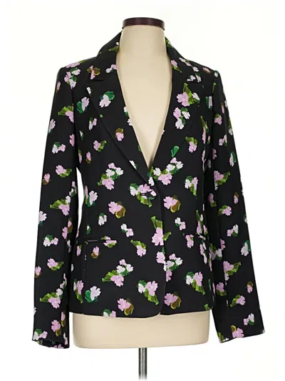 Pre-owned Tanya Taylor Blazer Jacket In Black