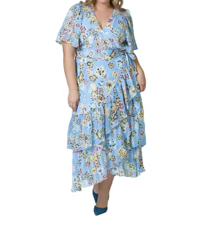 Tanya Taylor Brittany Dress - Plus In Light Blue