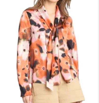 Tanya Taylor Canyon Top In Peony Multi
