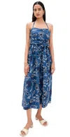 Tanya Taylor Cassandra Dress French Blue In Blue