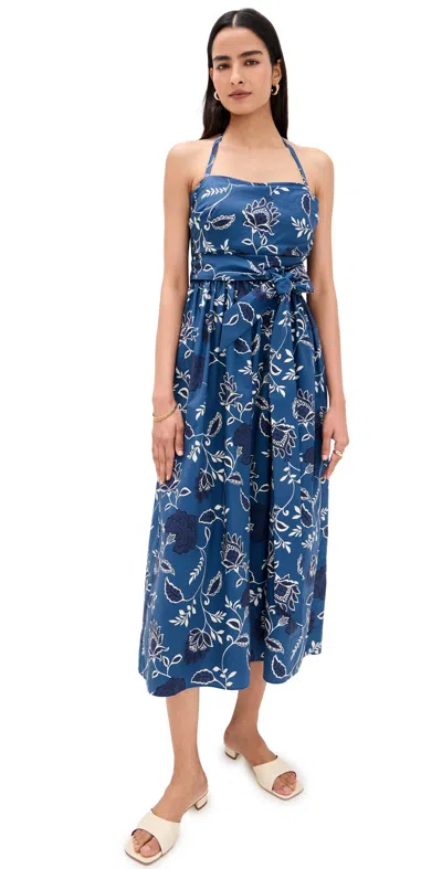 Tanya Taylor Cassandra Dress French Blue
