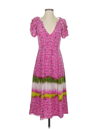 Pre-owned Tanya Taylor Casual Dress In Pink