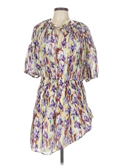 Pre-owned Tanya Taylor Casual Dress In Purple