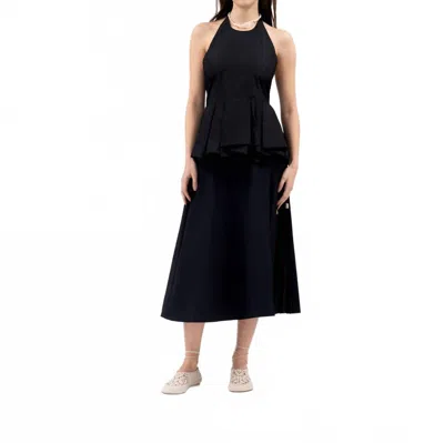 Tanya Taylor Celeste Top In Black