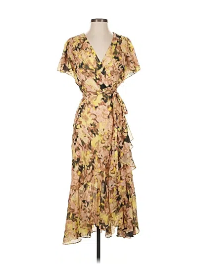 Pre-owned Tanya Taylor Cocktail Dress In Brown