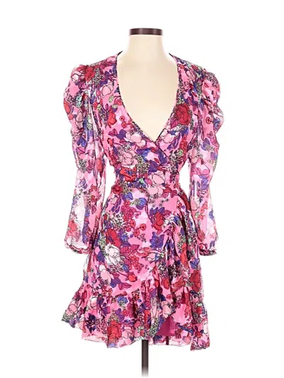 Pre-owned Tanya Taylor Cocktail Dress In Pink