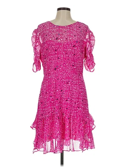 Pre-owned Tanya Taylor Cocktail Dress In Pink