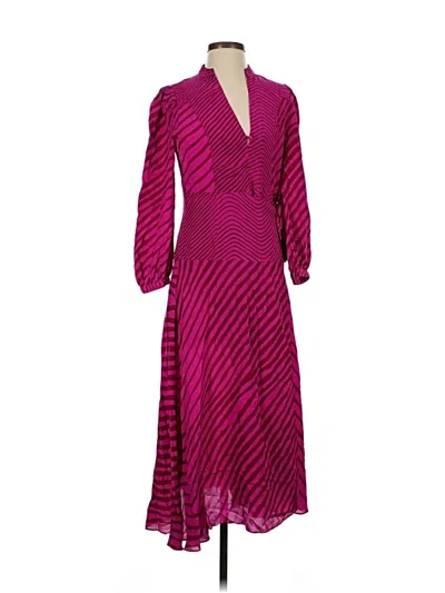 Pre-owned Tanya Taylor Cocktail Dress In Purple