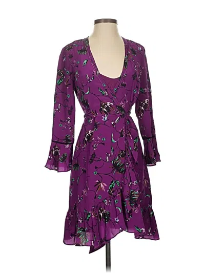 Pre-owned Tanya Taylor Cocktail Dress In Purple
