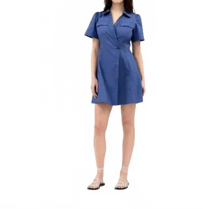 Tanya Taylor Cooper Dress In French Blue
