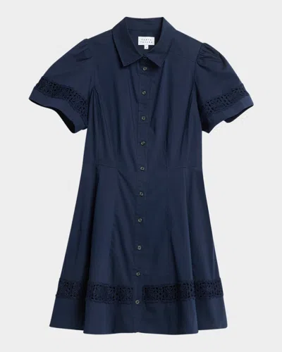 Tanya Taylor Corinne Button-front Mini Dress