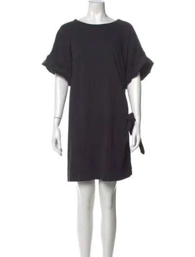 Pre-owned Tanya Taylor Crew Neck Short Sleeve Top In Gray