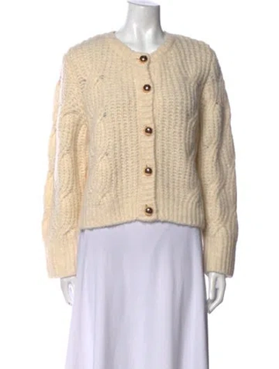 Pre-owned Tanya Taylor Crew Neck Sweater W/ Tags In Neutral