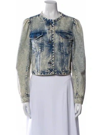 Pre-owned Tanya Taylor Denim Jacket In Blue
