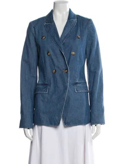 Pre-owned Tanya Taylor Denim Jacket In Blue