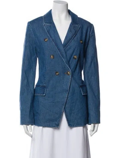 Pre-owned Tanya Taylor Denim Jacket In Blue