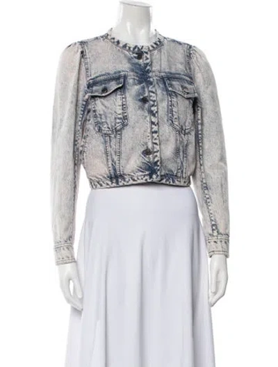 Pre-owned Tanya Taylor Denim Jacket In Blue