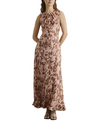 Tanya Taylor Emily Silk-blend Maxi Dress In Multi