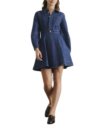 Tanya Taylor Hailey Dress In Blue