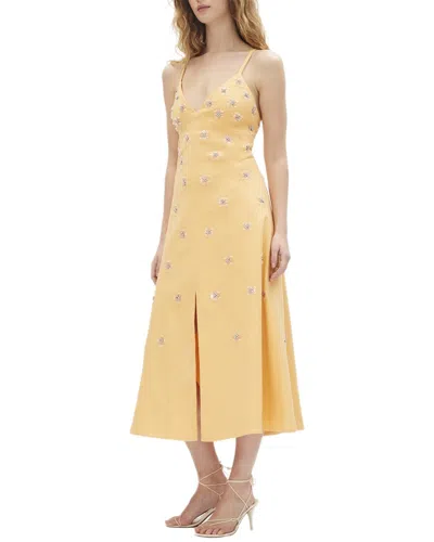 Tanya Taylor Hendrix Dress In Yellow