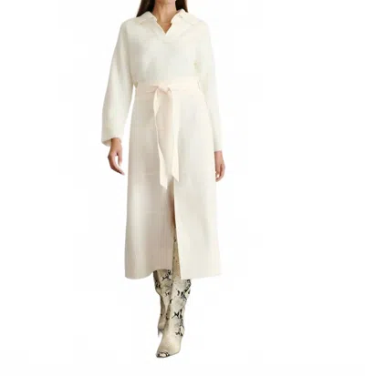 Tanya Taylor Hudson Midi Skirt In Cream In White