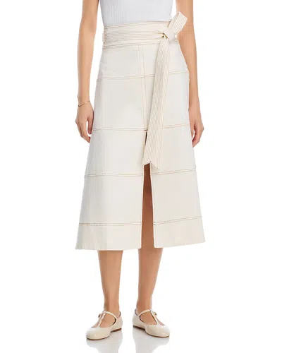 Tanya Taylor Hudson Skirt In Gray