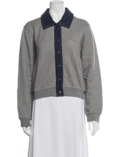 Pre-owned Tanya Taylor Jacket In Grey