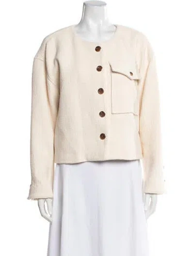Pre-owned Tanya Taylor Jacket In Neutral