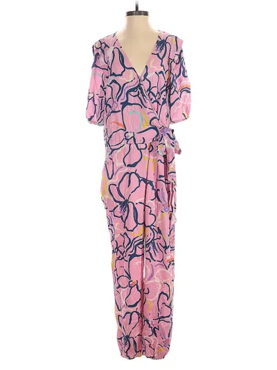 Pre-owned Tanya Taylor Jumpsuit In Pink
