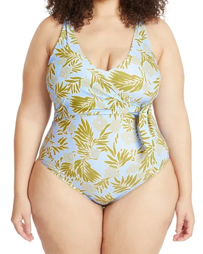 TANYA TAYLOR TANYA TAYLOR KELLY WRAP ONE-PIECE