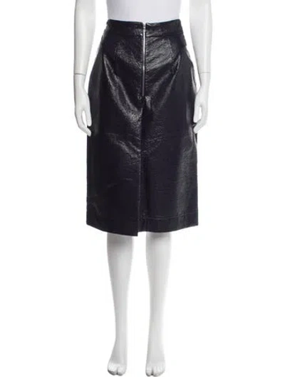 Pre-owned Tanya Taylor Knee-length Skirt W/ Tags In Blue