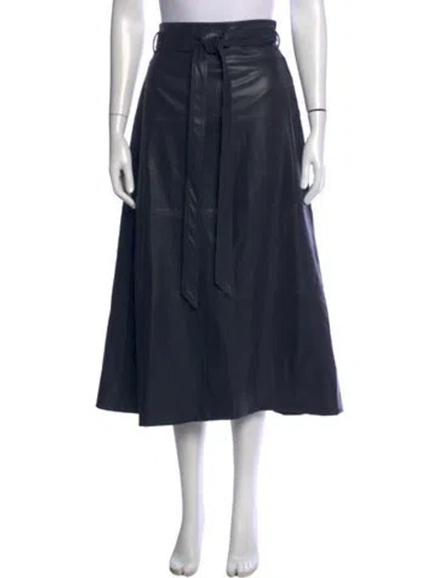 Pre-owned Tanya Taylor Long Skirt In Blue