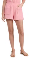 Tanya Taylor Mare Shorts Peony In Peony