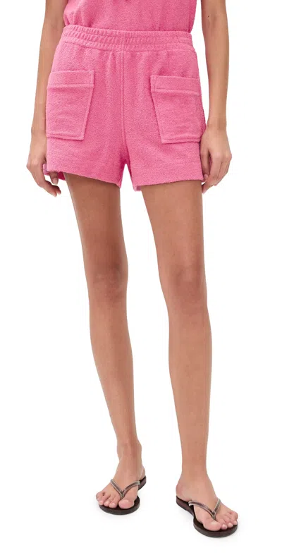 Tanya Taylor Mare Shorts Rosewood In Pink