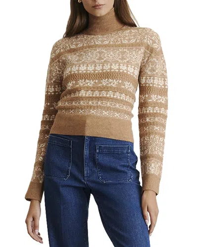 Tanya Taylor Mariah Wool & Cashmere-blend Sweater In Multi