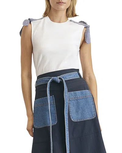 Tanya Taylor Mary Top In White