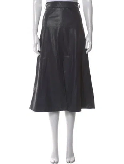 Pre-owned Tanya Taylor Midi Length Skirt In Gray