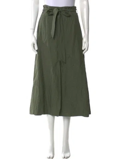 Pre-owned Tanya Taylor Midi Length Skirt In Green