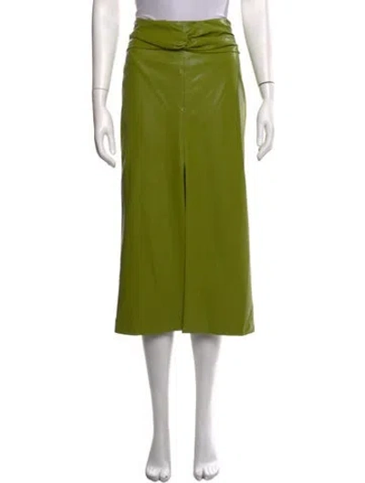 Pre-owned Tanya Taylor Midi Length Skirt In Green