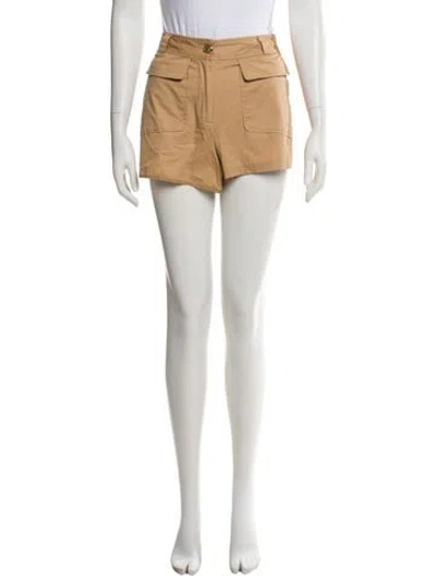 Pre-owned Tanya Taylor Mini Shorts In Neutral