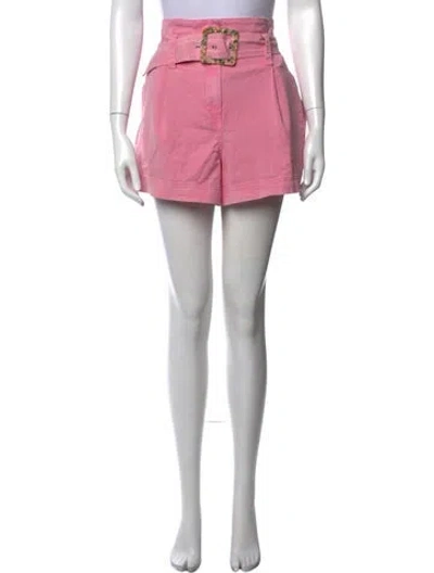 Pre-owned Tanya Taylor Mini Shorts In Pink