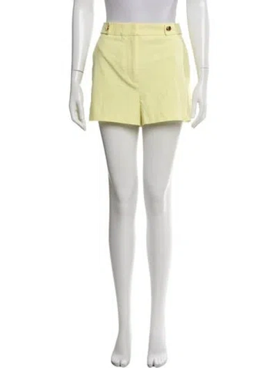 Pre-owned Tanya Taylor Mini Shorts In Yellow